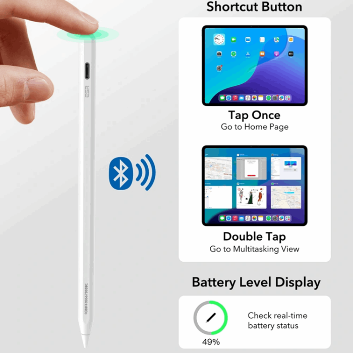 ESR - ESR Stylus Penna Geo Digital Magnetisk - Vit