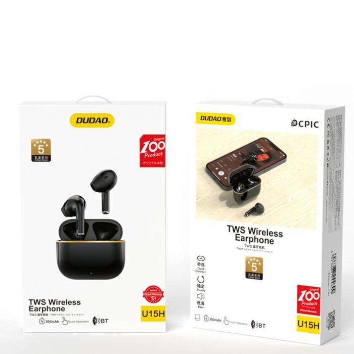 Dudao - Dudao Trådlösa Hörlurar In-ear - Svart