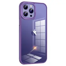 OEM - iPhone 14 Pro Max Skal Kameraram i Metall - Lila