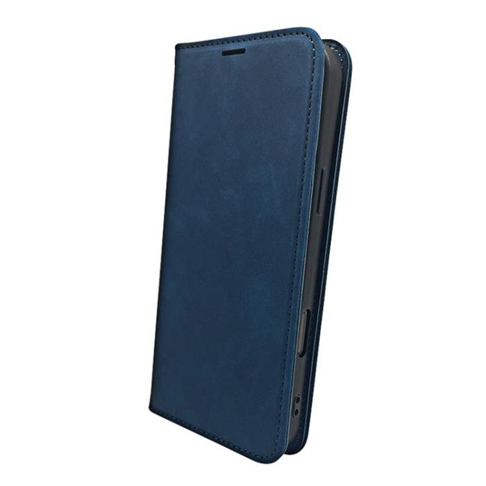 OEM - Galaxy A16 5G/4G Plånboksfodral Smart Suede - Marinblå
