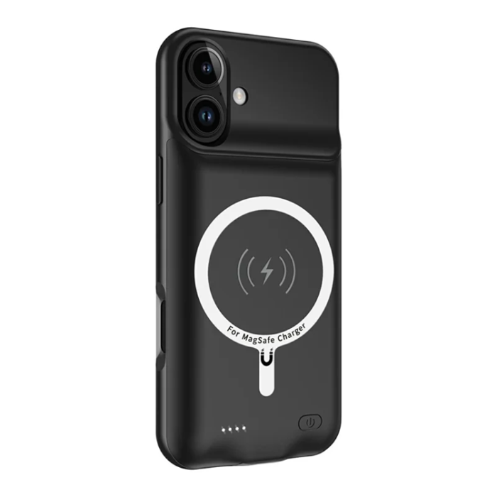 A-One Brand - iPhone 17 Batteriskal Magsafe 6000mAh A29 - Svart