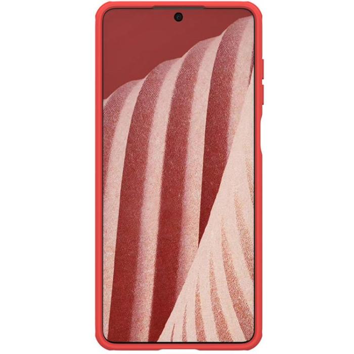 Nillkin - Nillkin Galaxy A73 Skal Super Frosted Sheild Pro - Röd