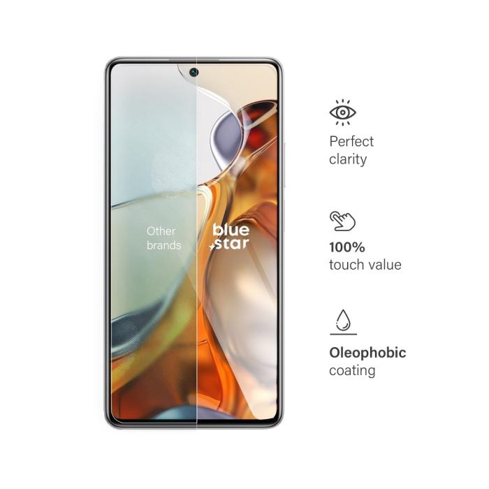 Blue Star - Blue Star Härdat Glas till Xiaomi Mi 11T/T Pro