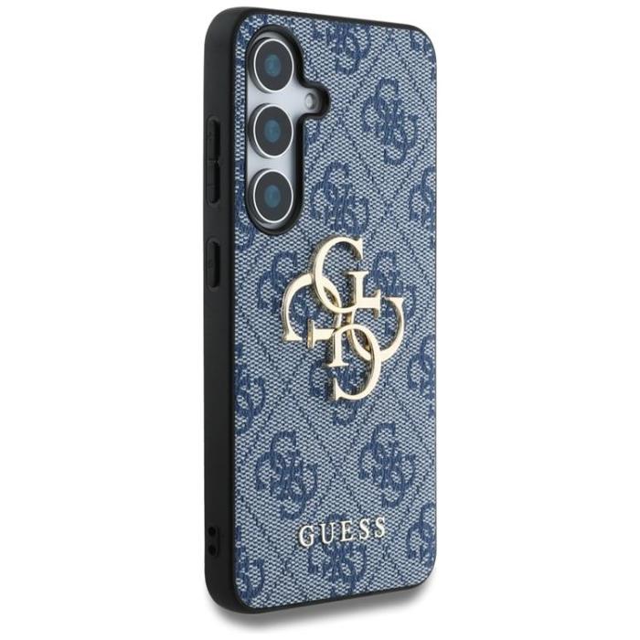 Guess - Guess Galaxy S25 Ultra Mobilskal Big 4G Logo Classic - Blå
