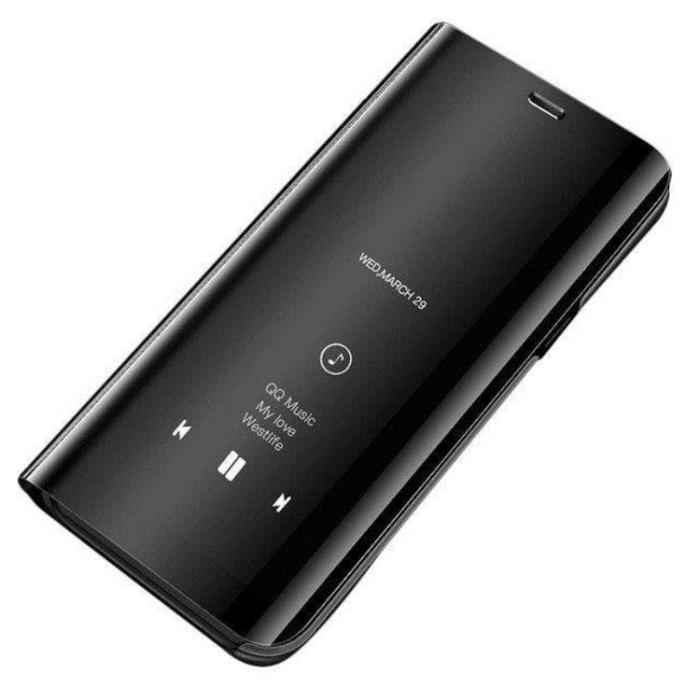UTGATT1 - Clear View Mobilfodral Galaxy M30s / M21 - Svart