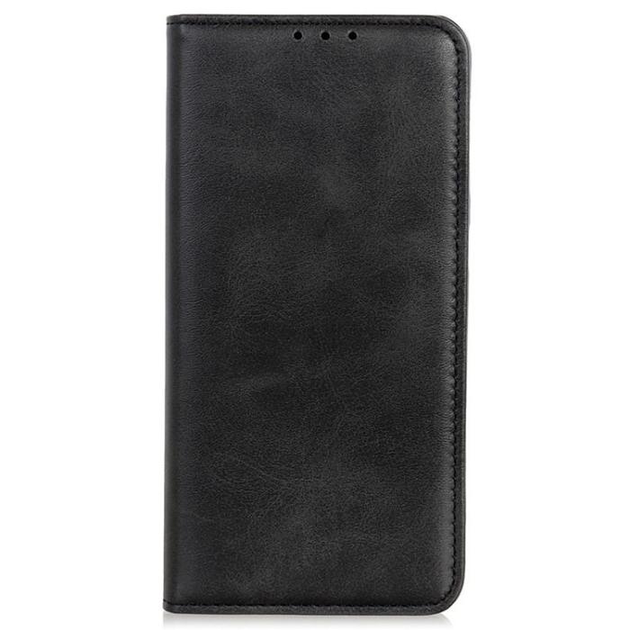 UTGATT1 - Asus Zenfone 9 Plånboksfodral Äkta Läder Flip - Svart
