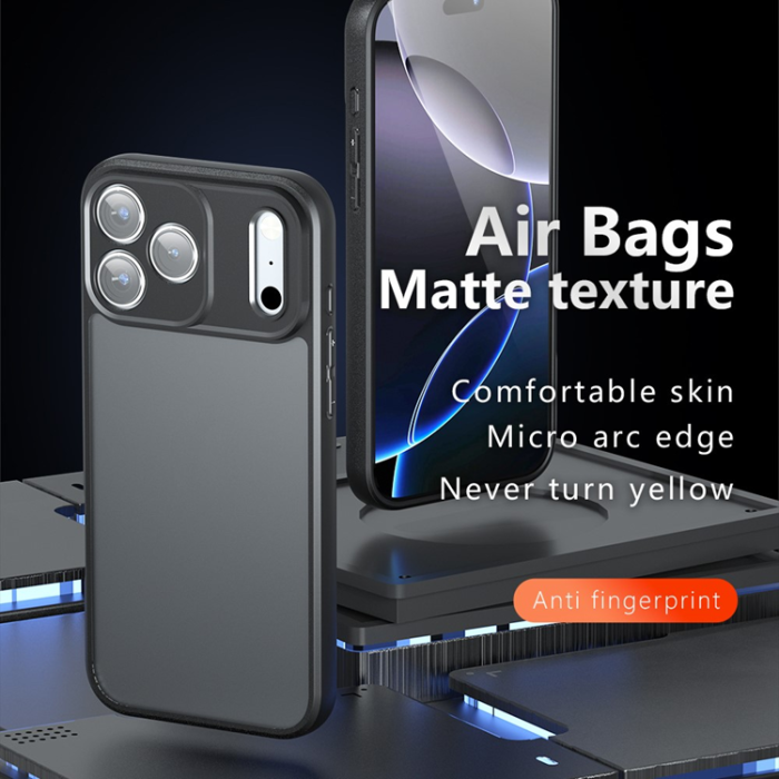 A-One Brand - iPhone 17 Pro Mobilskal Matt Drop Proof - Grå