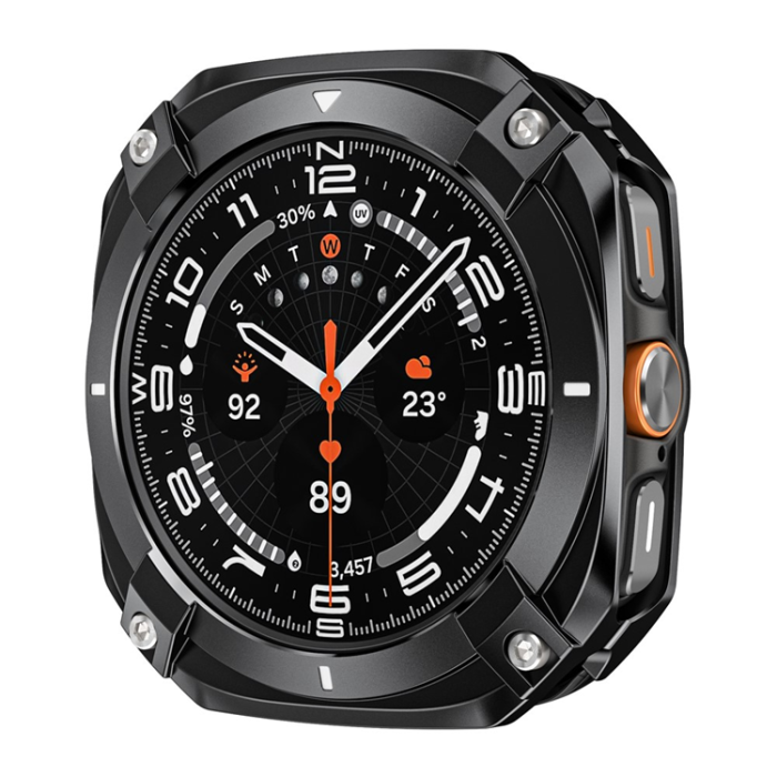 A-One Brand - Samsung Galaxy Watch Ultra (47mm) Skal Cyber Style - Svart/Vit