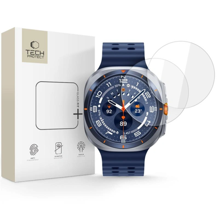 Tech-Protect - [2-Pack] Tech-protect Galaxy Watch Ultra (47mm) Härdat Glas Skärmskydd