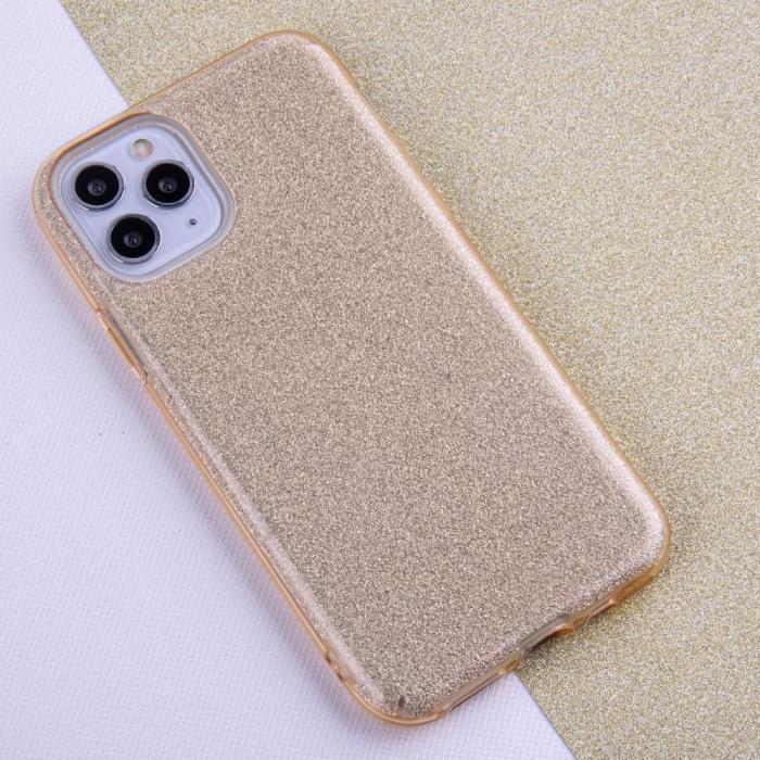 OEM - Glitter Skal för iPhone 15 Pro Guld