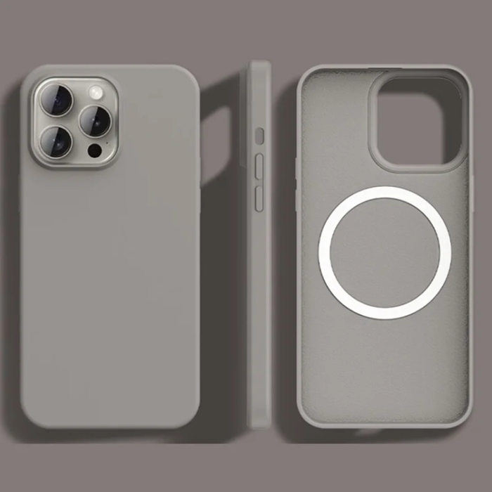 A-One Brand - iPhone 15 Pro Max Mobilskal MagSafe Ultra Thin Silikon