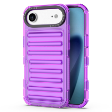 A-One Brand - iPhone 17 Air Mobilskal Stripe Design Detachable - Lila