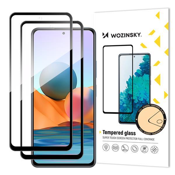 [2 PACK] Wozinsky Full Glue Härdat glas Xiaomi Redmi Note 10 Pro - Svart | 5468 | AlltMobil