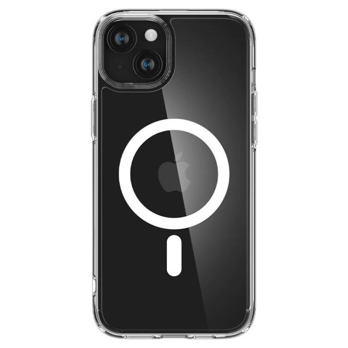 Spigen - Spigen iPhone 15 Mobilskal Magsafe Ultra Hybrid - Vit
