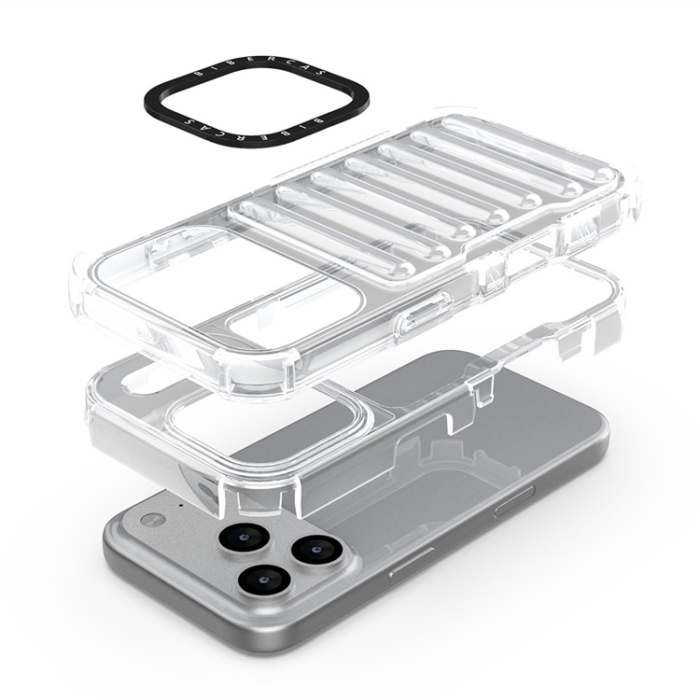 A-One Brand - iPhone 17 Pro Mobilskal Stripe Design Detachable - Djuprosa