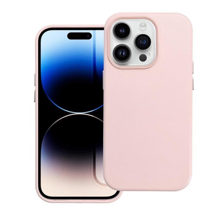 UTGATT1 - iPhone 11 Pro Max Magsafe Skal Läder - Sand Rosa