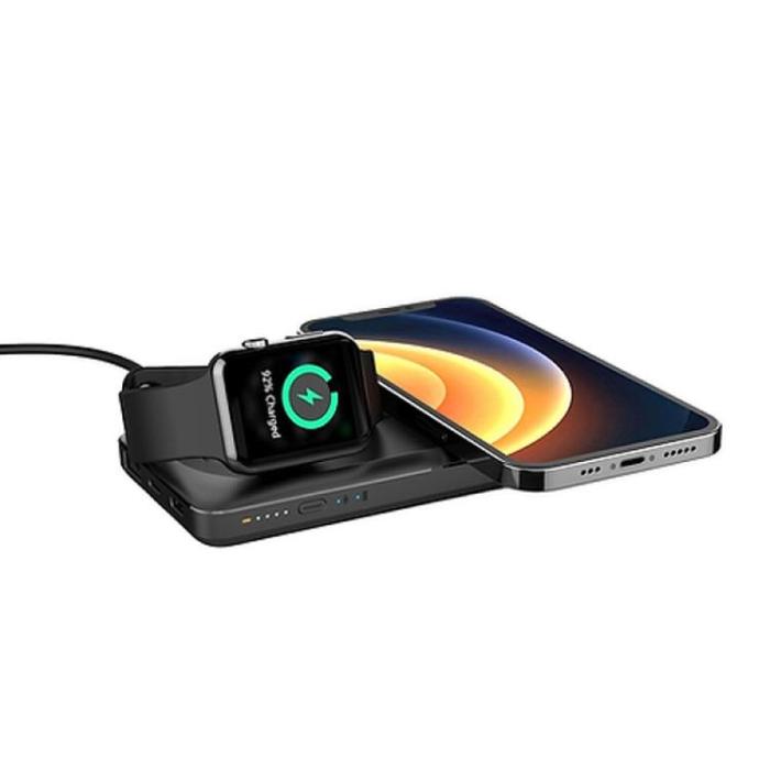 Veger - VEGER Powerbank 10000 mAh Magsafe 22.5W med trådlös laddning - Svart