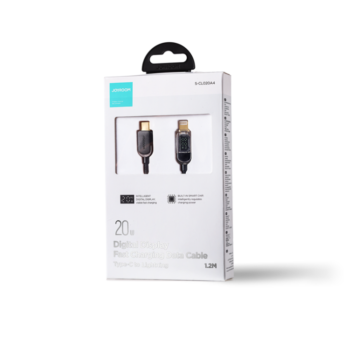 Joyroom - Joyroom USB-C till Lightning kabel 20W Power Display 1.2m