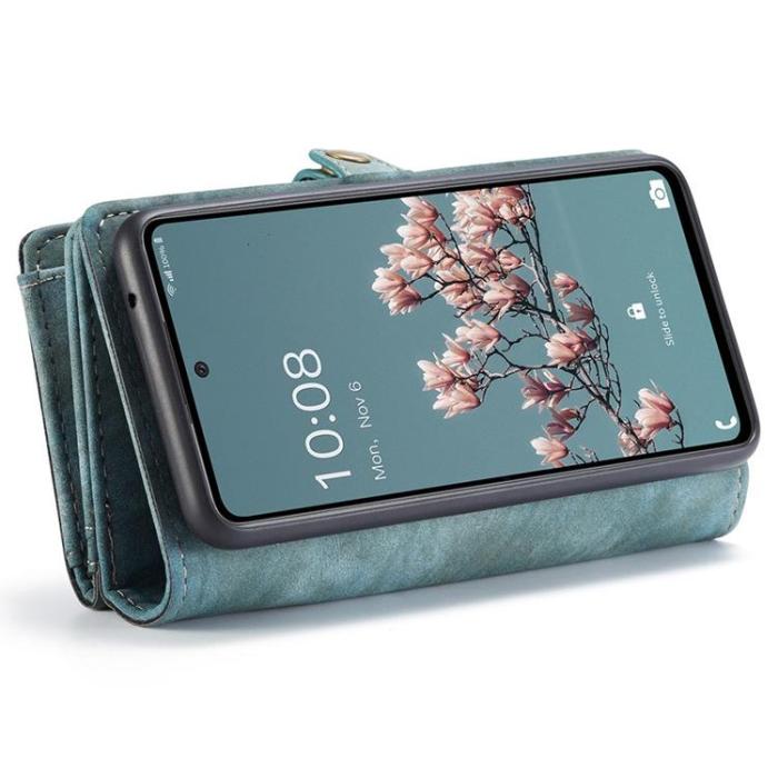Caseme - Caseme Detachable 2-in-1 Plånboksfodral Galaxy A53 5G - Blå