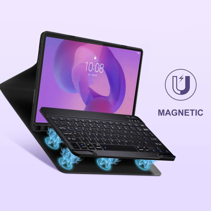 Tech-Protect - Tech-Protect Lenovo Idea Tab Pro Fodral med Tangentbord - Svart