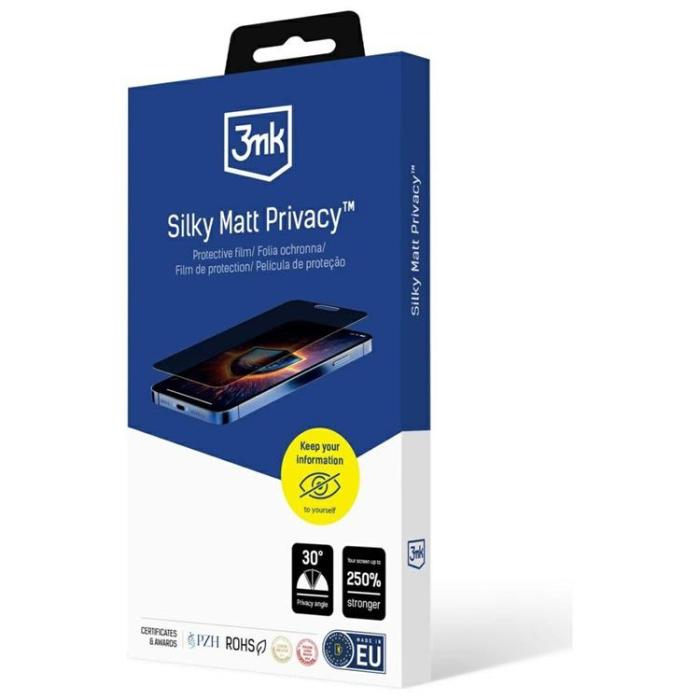3MK - 3mk Galaxy S25 Edge Plastfilm Skärmskydd Silky Matt Privacy