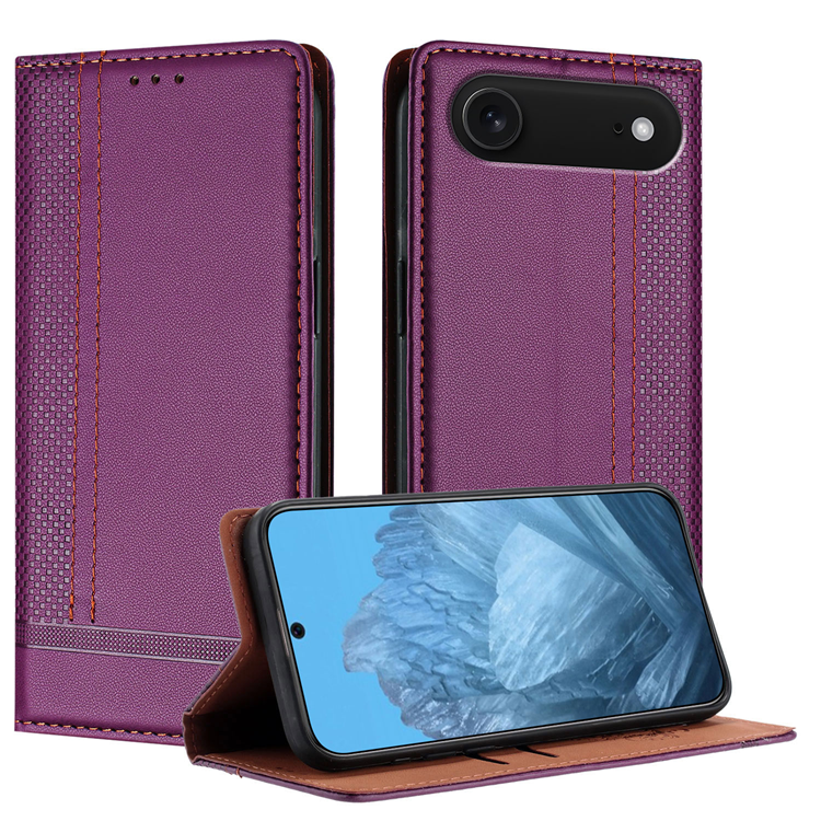 iPhone Air Plånboksfodral L Shaped Grid Pattern - Lila | 2353 | AlltMobil