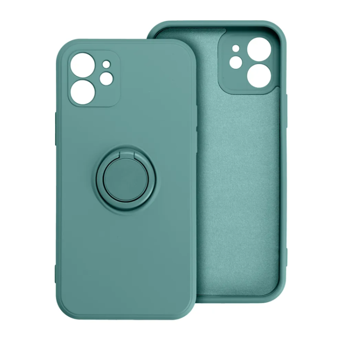 OEM - Xiaomi Redmi Note 14 5G Mobilskal Silikon Ring - Grön