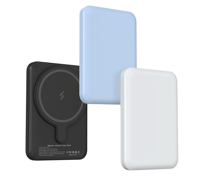 A-One Brand - Magsafe Trådlös Power Bank 10000mAh - Vit