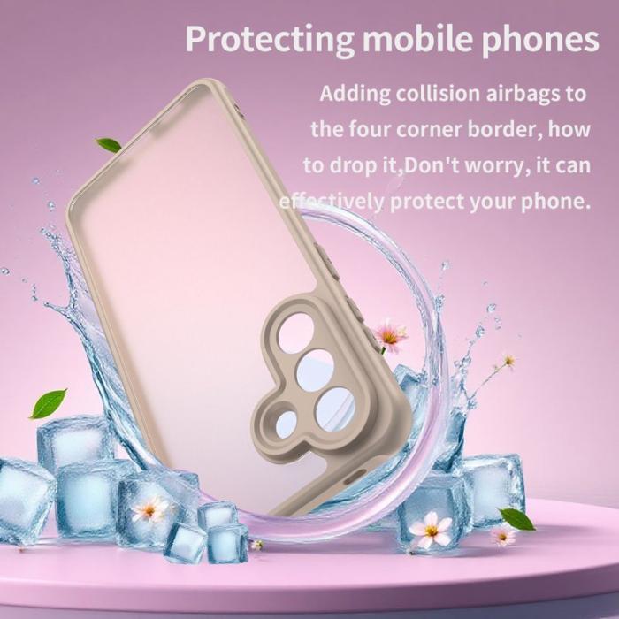 OEM - Mobilskal till Samsung Galaxy A57 Plast Droppskydd Luftkuddar - Orange