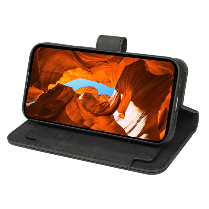 A-One Brand - OnePlus 15 5G Plånboksfodral Line Pattern Läder