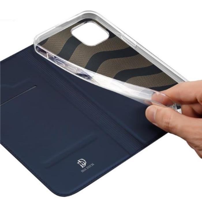Dux Ducis - Dux Ducis iPhone 15 Plånboksfodral Skin Pro - Blå