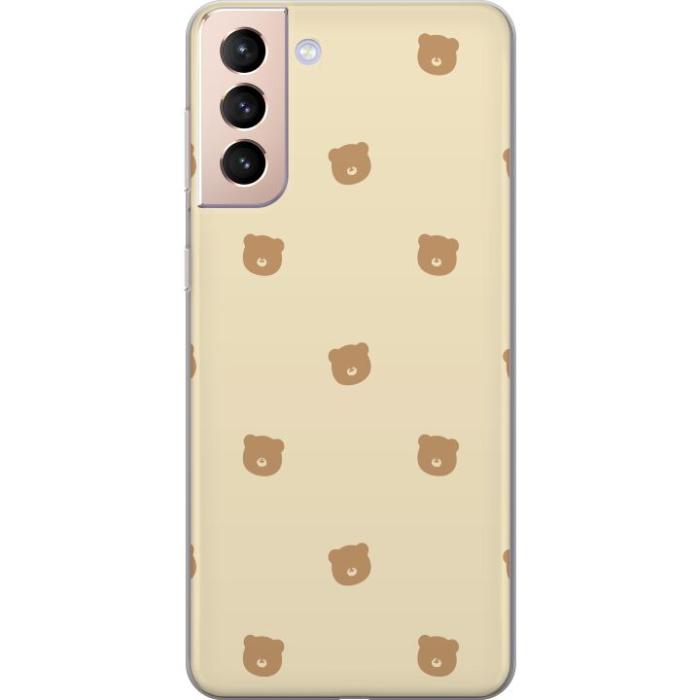 iSecrets - Mobilskal till Samsung Galaxy S21 med Björnmönster