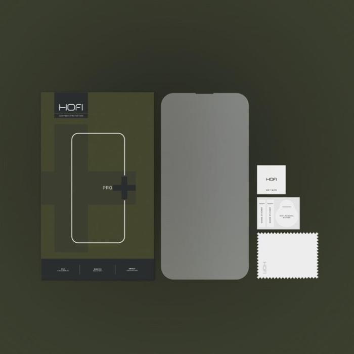 Hofi - Hofi iPhone 14 Pro Härdat glas Skärmskydd Pro Plus - Clear