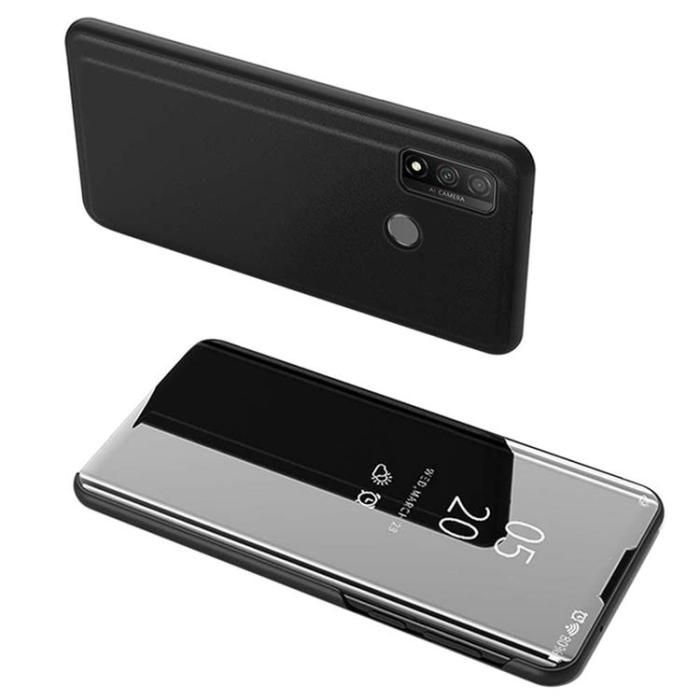 UTGATT1 - Clear View Mobilfodral Huawei P Smart 2020 - Svart