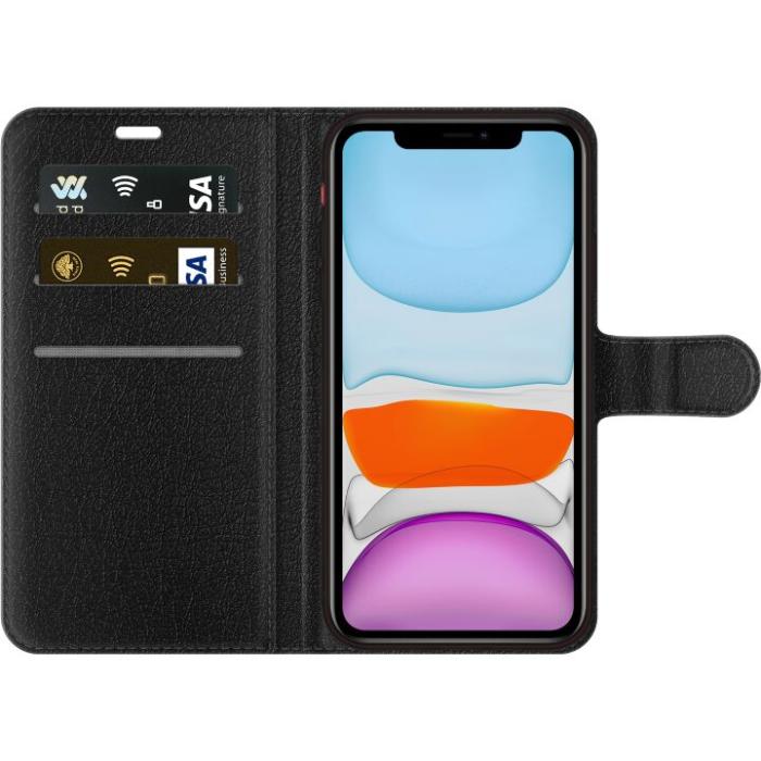 iSecrets - Plånboksfodral till Apple iPhone 11 med Blommigt