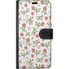 Gustaf - Pl&aring;nboksfodral till OnePlus 6 med Blommigt