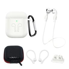 OEM - [5-Pack] Airpods 1/2 Tillbehör Set - Vit