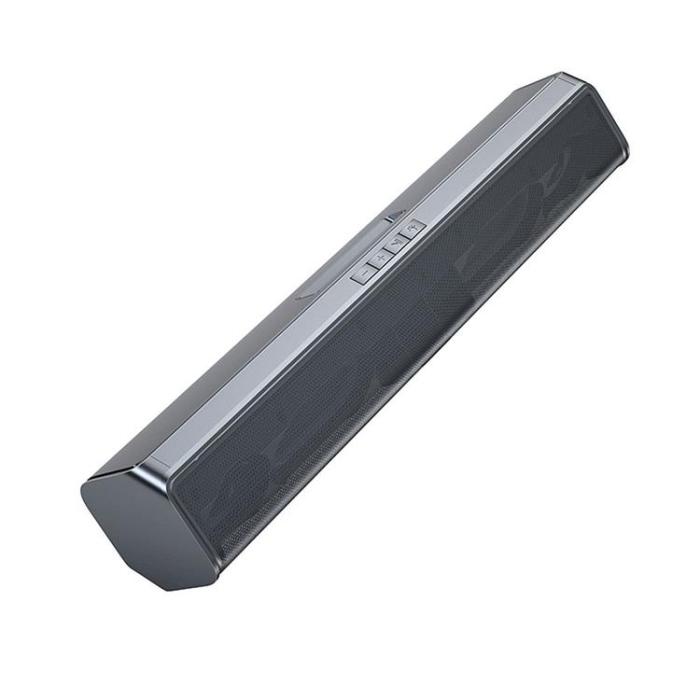 Hoco - Hoco Trådlös Högtalare Bluetooth BS49 - Metallgrå