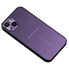 R-JUST - R-JUST RJ-52 Ultra Slim Mobilskal i Aluminium + TPU till iPhone 14 Plus Lila