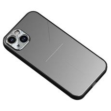R-JUST - R-JUST RJ-52 Ultra Slim Mobilskal iPhone 14 Plus Aluminium TPU Silver