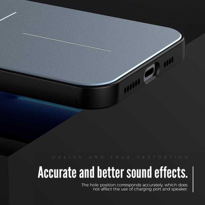 R-JUST - R-JUST RJ-52 Mobilskal till iPhone 14 Pro, Aluminium + TPU, Silver