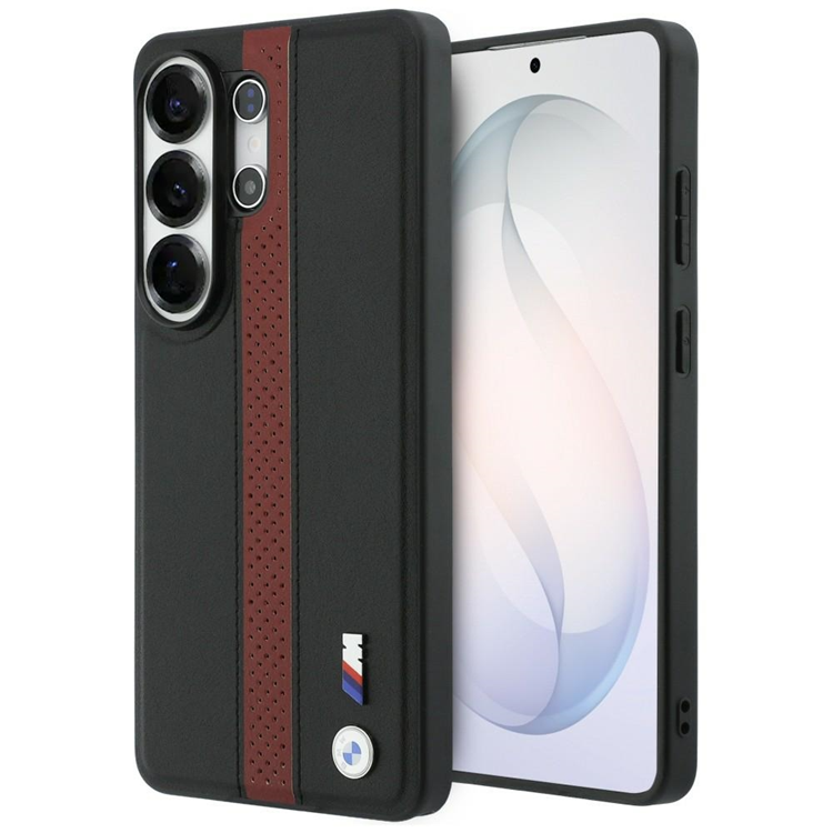 BMW Mobilskal För Galaxy S26 Ultra Magsafe Perforated Stripe Logo - Röd | 2353 | AlltMobil