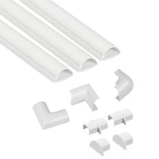 D-LINE - D-LINE Kabelkanal Kit 30x15mm 3x Kabelkanal/Tillbeh&ouml;r 1.0m
