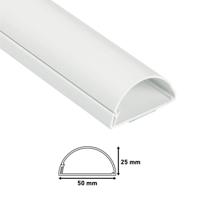 D-LINE - D-LINE Kabelkanal Kit 50x25mm 1x Kabelkanal 1.0m