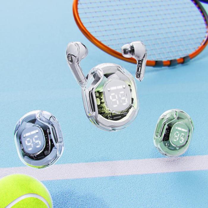Acefast - Acefast In-Ear Trådlösa Hörlurar Bluetooth - Vit