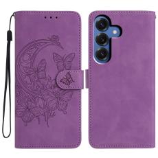 OEM - Pl&aring;nboksfodral f&ouml;r Samsung Galaxy S26 Plus Konstl&auml;der St&auml;ll - Lila