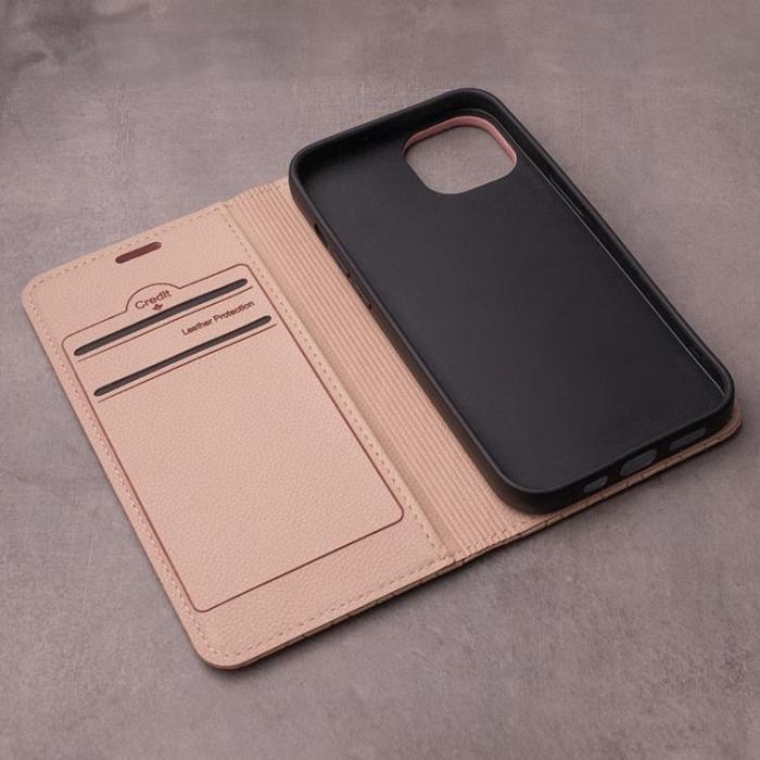 OEM - Xiaomi Redmi A1/A2 Plånboksfodral Smart Caro - Beige