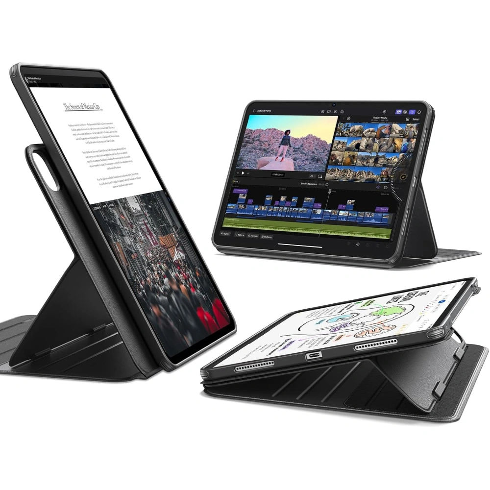 ESR iPad Pro 11"""" Fodral Flip Hybrid (Svart) | 5468 | AlltMobil