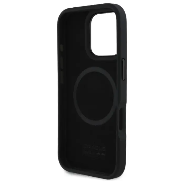 Red Bull - Red Bull iPhone 16 Pro Mobilskal MagSafe Läder Red Ring - Navy