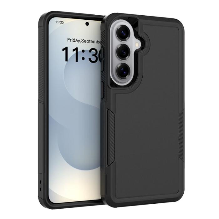OEM - Mobilskal för Samsung Galaxy S26 Plus Shockproof PC + TPU - Svart